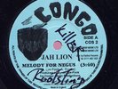 Jah Lion Melody For Negus UK orig 45 Congo Listen