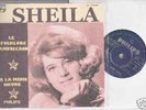 SHEILA 45 t TURQUIE    RARE  LE FOLKLORE AMERICAIN