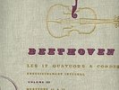 PHILIPS(minogroove)(10 lps)/BEETHOVEN/BUDAPEST QUARTET