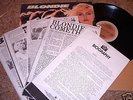 BLONDIE - PRESS KIT + LP PRIVATE STOCK ORIG PUNK RARE