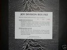 Joy Division The Box File Italian 3 LP set no. 337