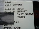 JOHN DUNCAN RIOT AQM JAPAN LAFMS TG WHITEHOUSE MERZBOW