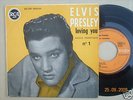Rare EP Elvis Presley French France LOVING YOU 1 orange