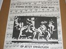 Stephan Eicher - Spielt Noise Boys EP  POSTER