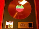LED ZEPPELIN  GOLDENE SCHALLPLATTE GOLD RECORD VINYL