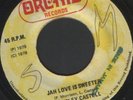 LACKSLEY CASTELL - JAH LOVE IS SWEETER...ORIG ORCHID 45