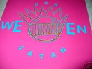 GOD WEEN SATAN ONENESS VINYL LP PRESS RELEASE INCLUDED