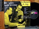 GUY LAFITTE - ANDRE PERSIANY. French Orig LP 10