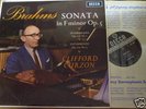 SXL 6041 Brahms Sonata in F minor etc. / Curzon W/B