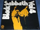BLACK SABBATH Vol 4 Scarce Orig UK 72 Vertigo Spiral LP