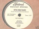 FEDERAL 12088 ROYALS 78 RPM . D.J.COPY