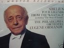 EUGENE ORMANDY SIBELIUS RARE MFSL JVC JAPAN LP