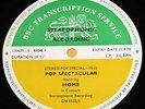 HOME 70's LIVE  LP BBC TRANSCRIPTION 15 Stereo