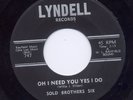 VERY RARE Northern - SOUL BROTHERS SIX on LYNDELL