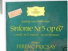 FRISCAY BEETHOVEN Nr.5 DGG RED STEREO SLPM 138813