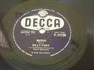  UK 78 on DECCA - BILLY FURY - MARGO