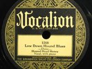 HOUND HEAD HENRY - - Vocalion 1288 - - blues 78