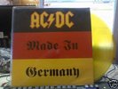 AC/DC Made In Germany Lp Yellow Vinyl LIVE RARE Limited