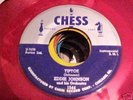 Rare Chicago JAZZ  Chess 45 Eddie Johnson Red Vinyl