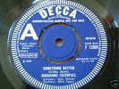 MARIANNE FAITHFULL something better UK DECCA DEMO 45 M