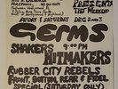 Germs Controllers ++ Masque 1977 Punk Flyer