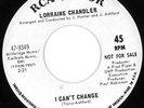 Lorraine Chandler RARE Northern Soul 45 on RCA Victor