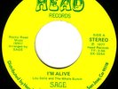 SAGE I'm Alive  NORTHERN MODERN SOUL 45 *HEAR