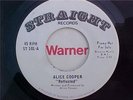 ALICE COOPER Reflected W/L PROMO ON STRAIGHT 45 NR 1969