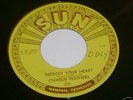 CHARLIE FEATHERS DEFROST YOUR HEART 45 SUN ROCKABILLY