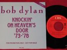 BOB DYLAN - KNOCKIN' ON HEAVEN'S DOOR - 3 VERSION PROMO