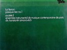 LUC FERRARI: Presque Rien No.1 / Societe II (1971)