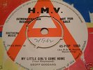 GEOFF GODDARD my little girls come home UK HMV DEMO RGM