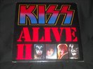 KISS ALIVE II SEALED 2 LP SET NO BARCODE