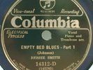 78) 78 RPM  BESSIE SMITH   BLUE WAX COLUMBIA 14312-D  