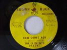 THE ELEMENTS OF LOVE(BROWN DUCK)HOW COULD YOU  (LISTEN)