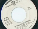 ALICE COOPER RETURN OF THE SPIDERS / SHOE SALESMAN {DJ}