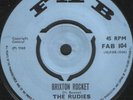 THE RUDIES - BRIXTON ROCKET / RUDIES JOY..RARE FAB 45