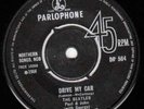 BEATLES *  'Drive my car' 1965 UK Export#DP 564  * 7