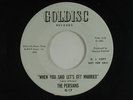 PERSIANS northern soul 45 LET'S GET MARRIED GOLDISC