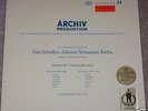 PIERRE FOURNIER RED ARCHIV LP VIOLONCELLO SUITES 3&4