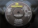 BEATLES: ALL MY LOVING EP, MISPRESS SOLD IN UK SIDE 1