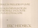 CASSIOPEE(3 lps)/DEBUSSY/BACH etc/ERIC HEIDSIECK, piano