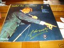 superbe 33t lp luxe slc johnny hallyday poster attaché