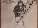 AC DC High Voltage (exceptionally rare picture sleeve)