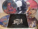 DEATH - PIC LP COLLECTORS BOX  5 PIC LPs - RARE 