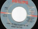 Northern Soul 45 BOBBY HUTTON Come See Whats Left Of Me
