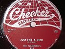 THE FLAMINGOS  *Rare Doo-Wop 78  CHECKER Label #853  E+