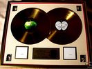 THE BEATLES  GOLDENE SCHALLPLATTE GOLD RECORD VINYL