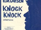 KIM LARSEN 45 Spain PS PROMO WL Knock knock  GASOLIN