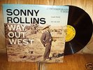 1957 SONNY ROLLINS TRIO lp Contemporary 3530 WAY OUT